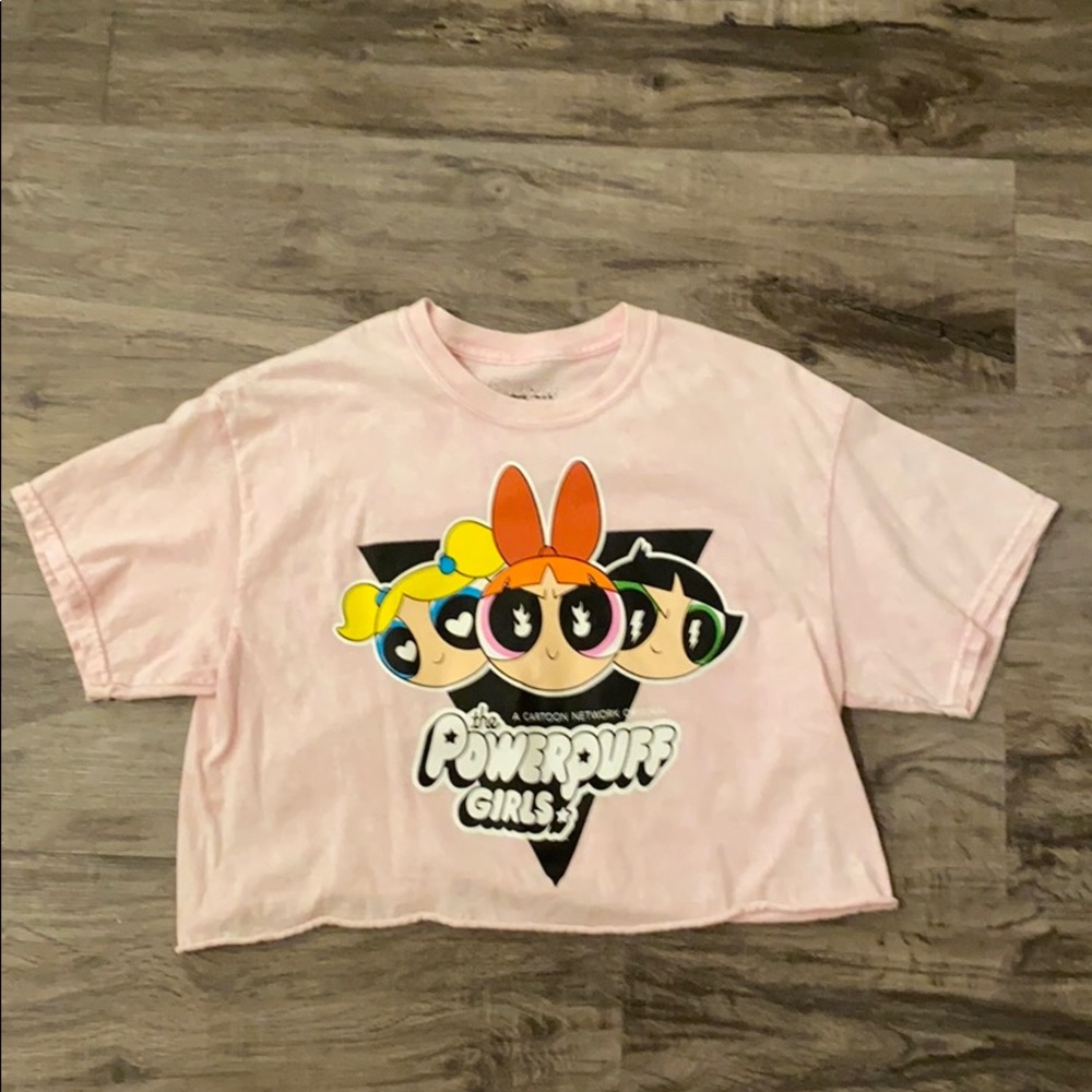 Powerpuff Girls cropped top